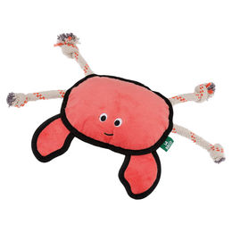 Produktbild von Beco Hundespielzeug Rough & Tough Krabbe aus Plüsch in Rosa
