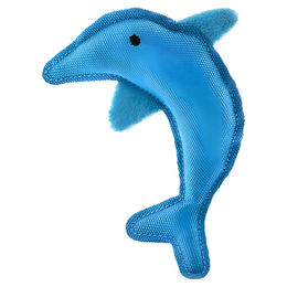 Produktbild von Beco Katzenspielzeug Delfin aus Polyester mit Catnip in Blau - 1 Stk.