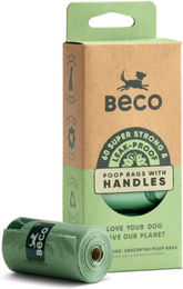 Produktbild von Beco Kotbeutel BecoBags mit Henkel Grün 60 Stück