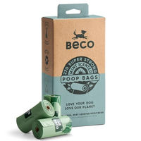 Produktbild von Beco Kotbeutel Minze 270 Stück mit Griffen zum Binden - 270 x 18,15 g