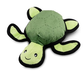 Produktbild von Beco Rough & Tough Turtle Hundespielzeug aus recyceltem Kunststoff in Grün Größe M - 1 Stk.
