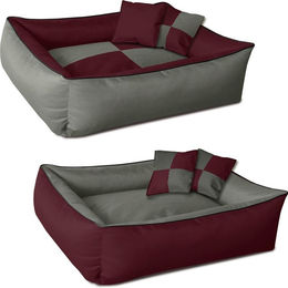 Produktbild von BedDog 2in1 Hundebett und Hundekissen mit Rand waschbar