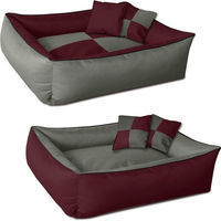 Produktbild von BedDog 2in1 Hundebett und Hundekissen mit Rand waschbar