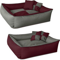 Produktbild von BedDog 2in1 Hundebett Waschbares Hundekissen mit Rand als Hundesofa