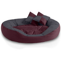 Produktbild von BedDog 4in1 Hundebett SABA großes Hundekörbchen abwischbar