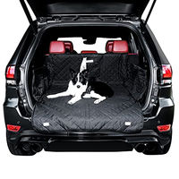 Produktbild von BedDog Autoschondecke für Hund Schwarz mit Ladekantenschutz