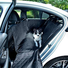 BedDog Autoschondecke Schwarz für Hund mit Ladekantenschutz für Kofferraum oder Rücksitz – Bild 1 von 7