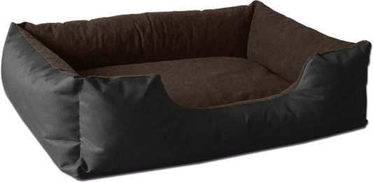 Produktbild von BedDog Hundebett LUPI Hundesofa Hundekissen braun waschbar