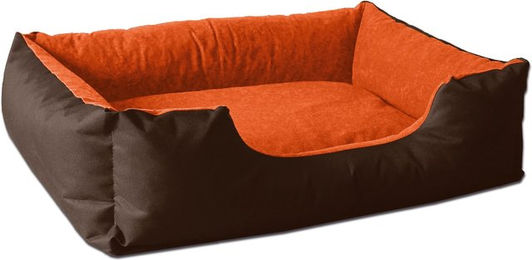 Produktbild von BedDog Hundebett LUPI Hundesofa Hundekissen braun waschbar