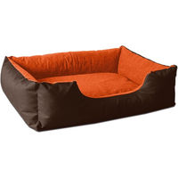 Produktbild von BedDog Hundebett LUPI Hundesofa Hundekissen braun waschbar