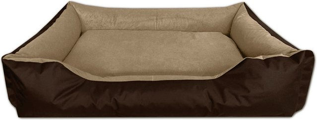 Produktbild von BedDog Hundebett LUPI Hundesofa Hundekissen braun waschbar
