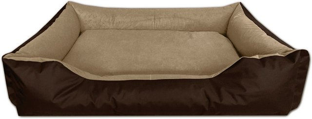Produktbild von BedDog Hundebett LUPI Hundesofa Hundekissen braun waschbar