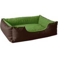 Produktbild von BedDog Hundebett LUPI Hundesofa Hundekissen braun waschbar