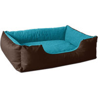 Produktbild von BedDog Hundebett LUPI Hundesofa Hundekissen braun waschbar