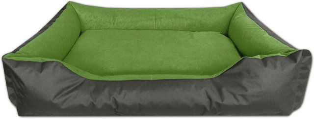 Produktbild von BedDog Hundebett LUPI Hundesofa Hundekissen grün waschbar