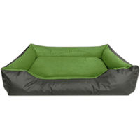 Produktbild von BedDog Hundebett LUPI Hundesofa Hundekissen grün waschbar