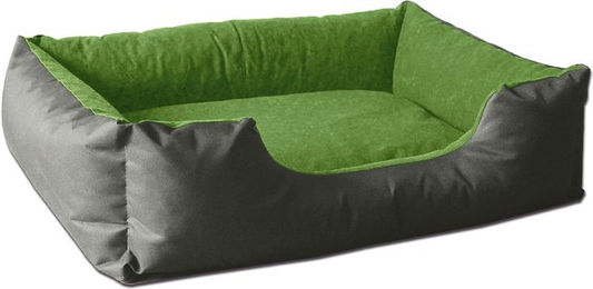 Produktbild von BedDog Hundebett LUPI Hundesofa Hundekissen grün waschbar