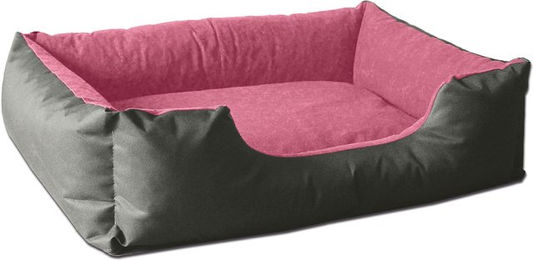 Produktbild von BedDog Hundebett LUPI Hundesofa Hundekissen Rosa waschbar