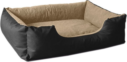 Produktbild von BedDog Hundebett LUPI Hundesofa Hundekissen schwarz waschbar