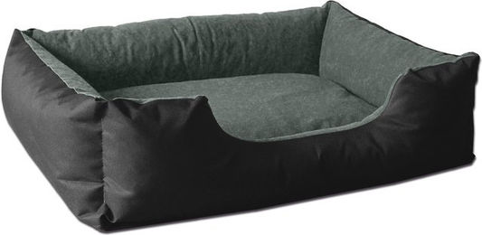 Produktbild von BedDog Hundebett LUPI Hundesofa Hundekissen schwarz waschbar