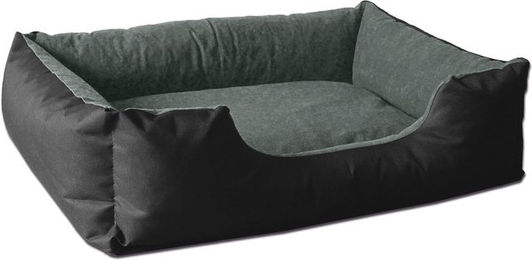 Produktbild von BedDog Hundebett LUPI Hundesofa Hundekissen schwarz waschbar