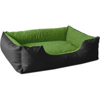 Produktbild von BedDog Hundebett LUPI Hundesofa Hundekissen waschbar in Grün