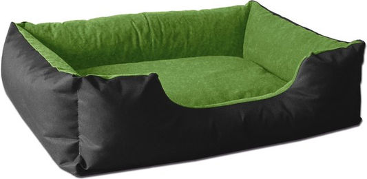 Produktbild von BedDog Hundebett LUPI Hundesofa Hundekissen waschbar in Grün