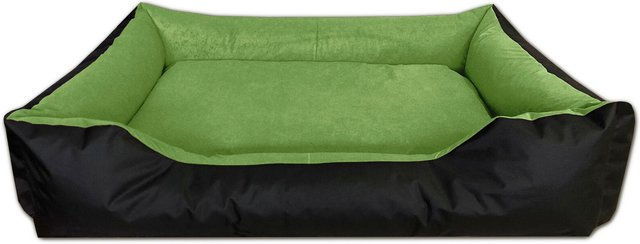 Produktbild von BedDog Hundebett LUPI Hundesofa Hundekissen waschbar in Grün