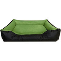 Produktbild von BedDog Hundebett LUPI Hundesofa Hundekissen waschbar in Grün