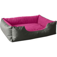 Produktbild von BedDog Hundebett LUPI Hundesofa Hundekissen waschbar Rosa