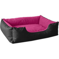 Produktbild von BedDog Hundebett LUPI Hundesofa Hundekissen waschbar Rosa