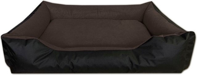 Produktbild von BedDog Hundebett LUPI Hundesofa Hundekissen waschbar Schwarz