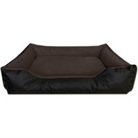 Produktbild von BedDog Hundebett LUPI Hundesofa Hundekissen waschbar Schwarz