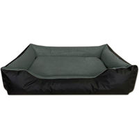 Produktbild von BedDog Hundebett LUPI Hundesofa Hundekissen waschbar Schwarz