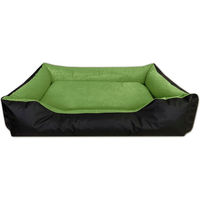 Produktbild von BedDog Hundebett LUPI Hundesofa Hundekissen waschbar Schwarz