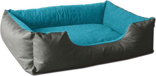 Produktbild von BedDog Hundebett LUPI Hundesofa Hundekissen waschbar Türkis