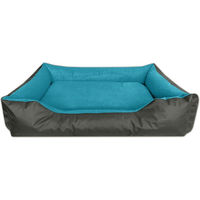 Produktbild von BedDog Hundebett LUPI Hundesofa Hundekissen waschbar Türkis