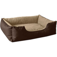Produktbild von BedDog Hundebett LUPI Hundesofa und Hundekissen braun waschbar