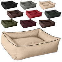 Produktbild von BedDog Hundebett MAX Hundekissen aus Cordura für mittelgroße Hunde Größe L Beige - 1 Stk.