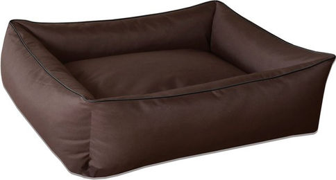Produktbild von BedDog Hundebett MAX Hundesofa mit Rand Braun