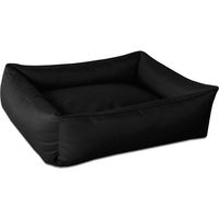 Produktbild von BedDog Hundebett MAX Hundesofa mit Rand Schwarz