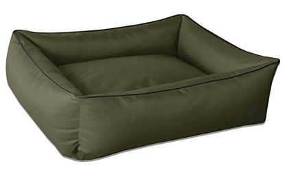 BedDog Hundebett MAX XL Grün mit abziehbarem waschbarem Bezug aus Cordura für mittelgroße Hunde – Bild 1 von 8