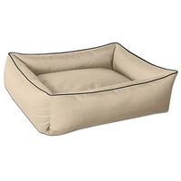Produktbild von BedDog Hundebett MAX XL in Beige aus Cord mit abziehbarem waschbarem Bezug für mittelgroße Hunde