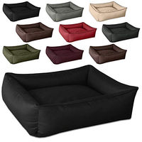 Produktbild von BedDog Hundebett MAX XXL Hundekissen für große Hunde mit Cordura Bezug in Schwarz
