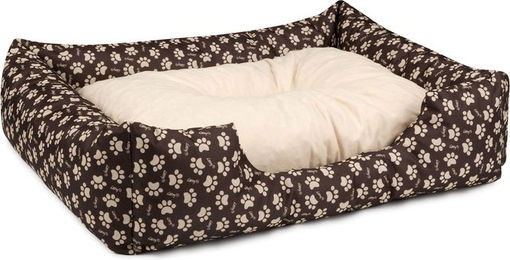 Produktbild von BedDog Hundebett MIMI Hundesofa aus Cordura und Microfaser-Velours in Braun