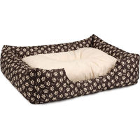 Produktbild von BedDog Hundebett MIMI Hundesofa aus Cordura und Microfaser-Velours in Braun