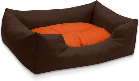 Produktbild von BedDog Hundebett MIMI Hundesofa aus Cordura und Microfaser-Velours in Braun