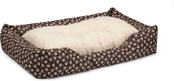 Produktbild von BedDog Hundebett MIMI Hundesofa aus Cordura und Microfaser-Velours in Braun