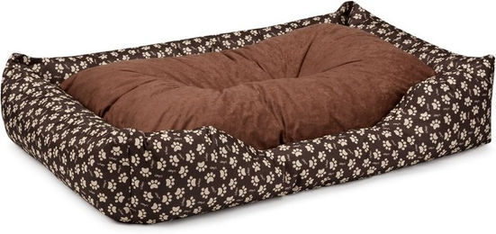 Produktbild von BedDog Hundebett MIMI Hundesofa aus Cordura und Microfaser-Velours in Braun