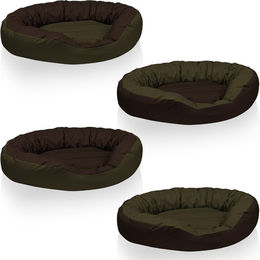 Produktbild von BedDog Hundebett SUNNY 4in1 Hundekissen waschbar mit Rand